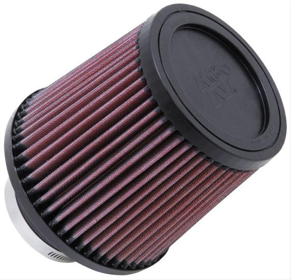 K&N Filters KNRU-4990 Universal Rubber Filter 3"Flg 6"B 5"T 5-9/16"H"