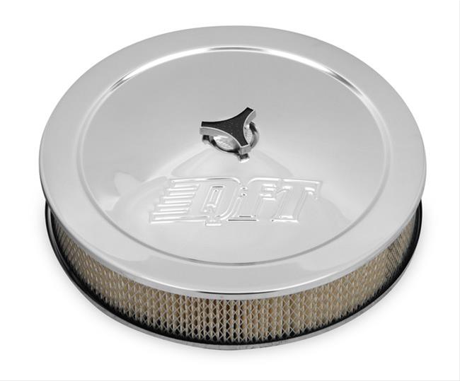 Quick Fuel QFT120-1QFT 14" Chrome Qft Air Cleaner