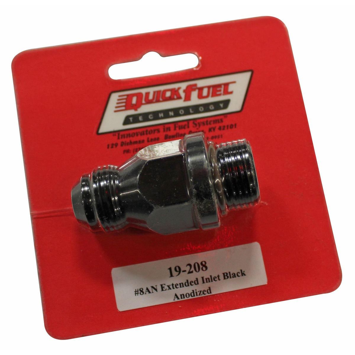 Quick Fuel QFT19-208QFT Fuel Inlet Pro Series ExT #8An