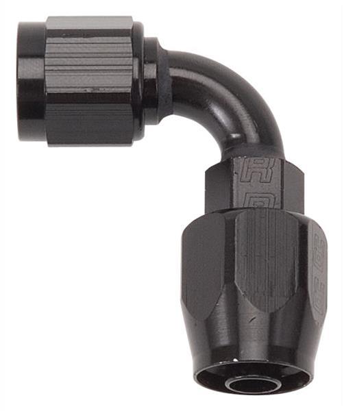 Russell RU610165 Hose End 90 Deg 6An Blk