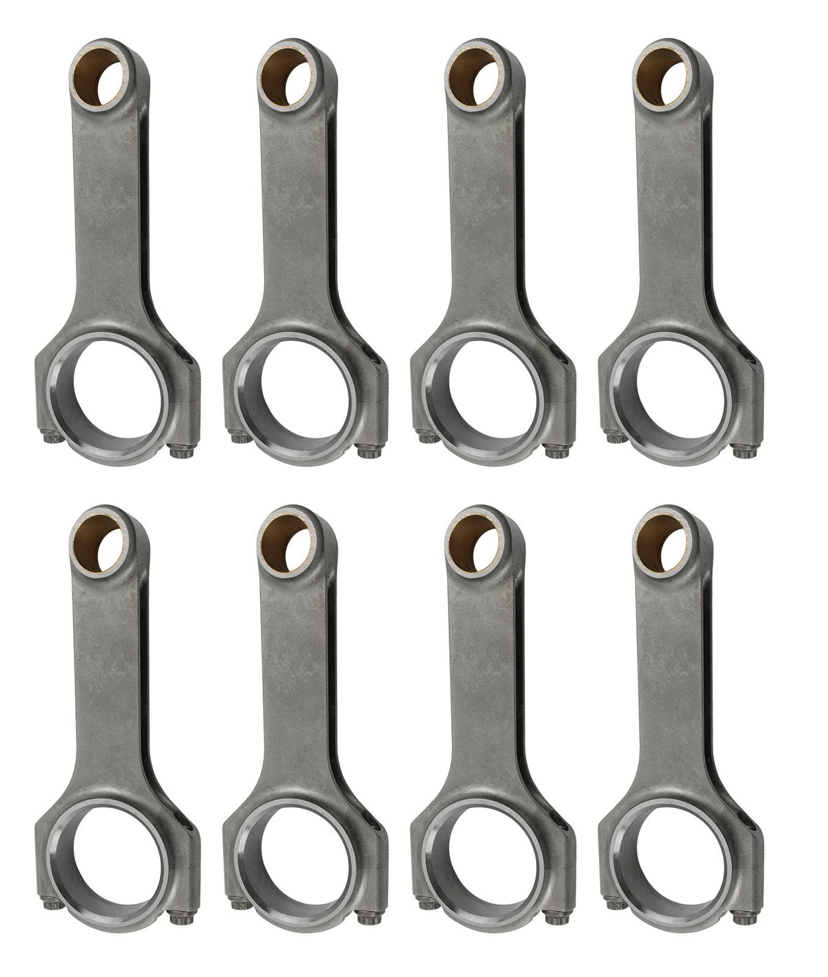 SCAT Engine Components | SC6613522 | Conrods Chev B/B H-Beam 6.135 F/F B/End w/Bolts Bushed S/End