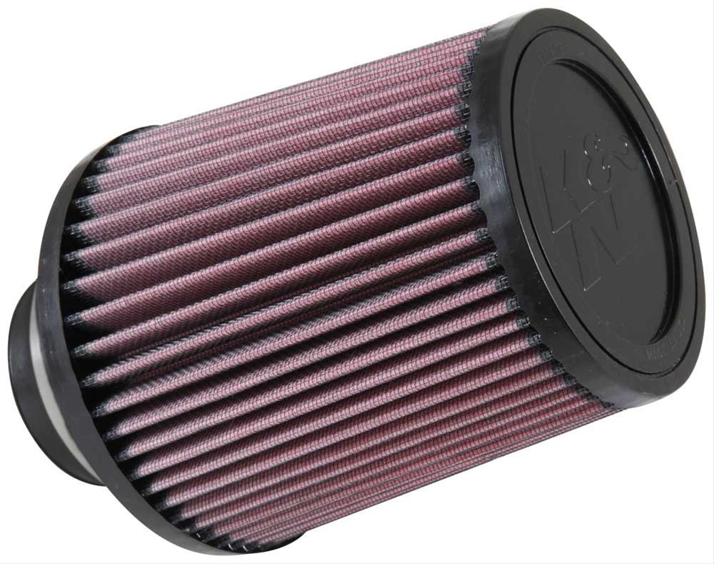 K&N Filters KNRU-4870 Universal Rubber Filter 2-3/4"Flg 6"B 5"T 6-1/2"H"