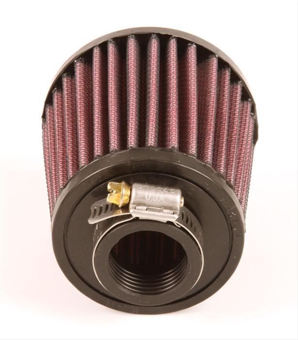 K&N Filters KNRE-0220 Universal Rubber Air Filter 1-1/4"Flg 3-1/2"T 2-7/8"B 3"