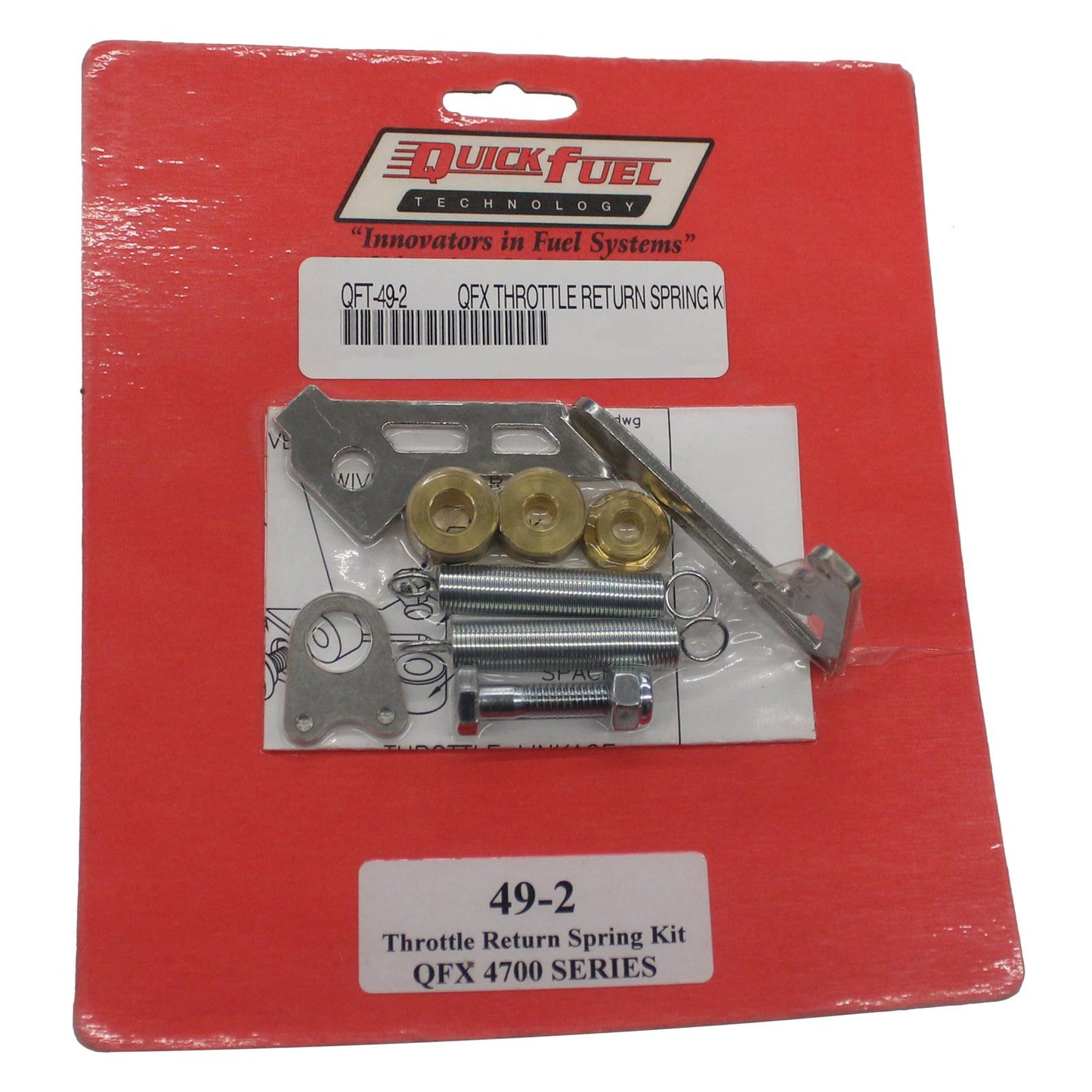Quick Fuel QFT49-2QFT Throttle Return Spring Kit QFX
