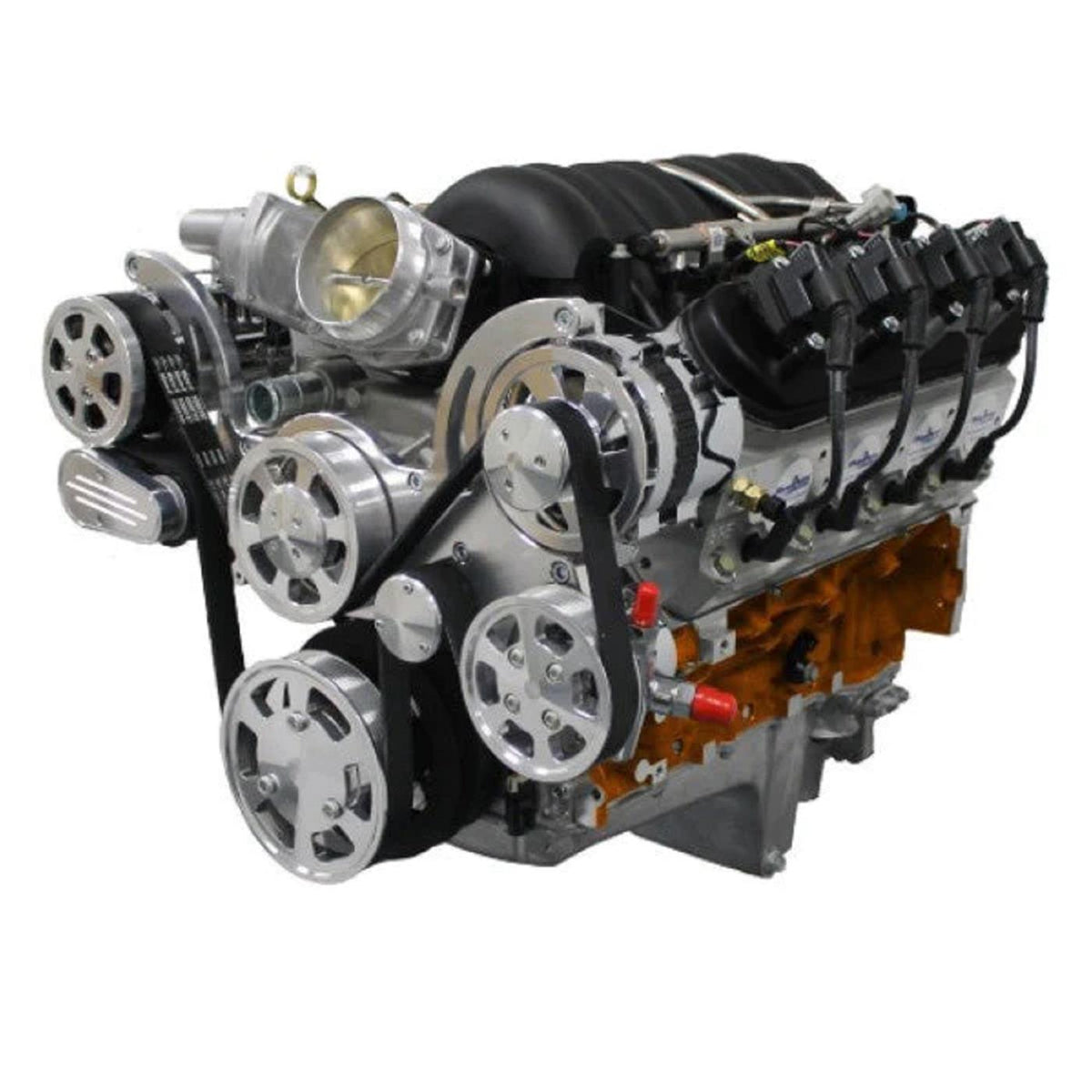 BluePrint PSLS4272CTFK Ford 427 CI LS ProSeries Stroker Crate Engine Dressed Longblock w/ EFI
