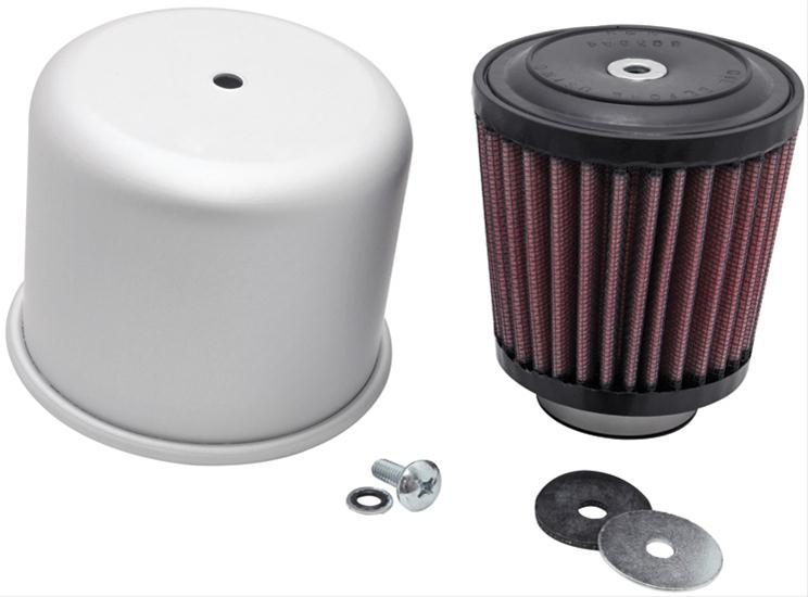 K&N Filters KN54-1030 Covered Assembly 1-1/2 Flng 4D 3-1/2 H W/Cover