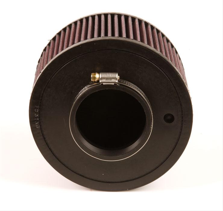 K&N Filters KNRA-096V Universal Chrome Air Filter 3-1/16"Flg 7"Od 4"H"