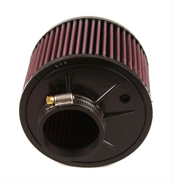 K&N Filters KNRA-0680 Universal Rubber Air Filter 2-9/16"O/S Flg 6"Od 4"H Ru"