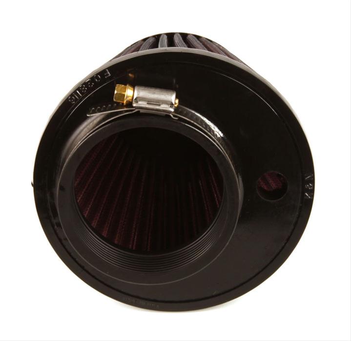 K&N Filters KNRC-4570 Universal Chrome Air Filter 2-7/8"Flg 5-3/16"B 3-1/2"T"