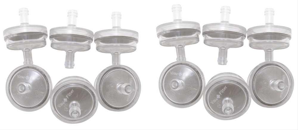 K&N Filters KN81-0230 Universal Fit 12 In Ln Gas Fltr 1/4"Flg 1-"