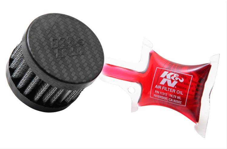 K&N Filters KN62-1570 "Vent Filter 3/8""Flg 2"Od 1-1/2"H"