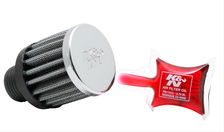 K&N Filters KN62-1230 "Vent Filter 1-1/8" Flg-Od 9/16" Flg Id 2"