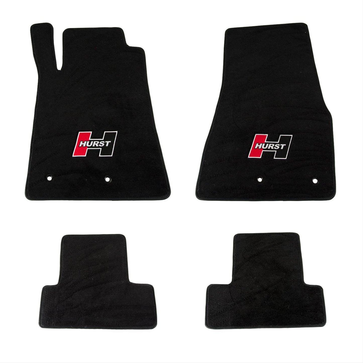 Hurst HU6370020 Floor Mat Set Red 10-14 Must