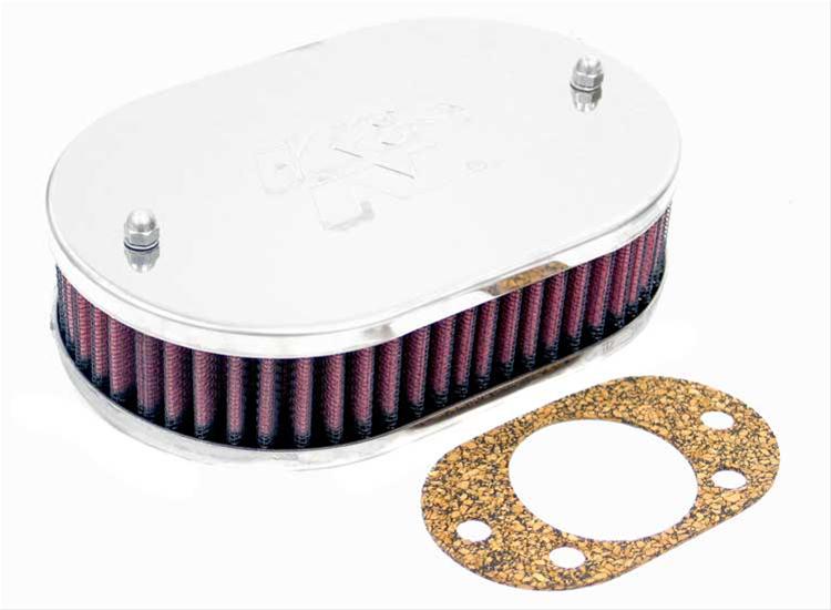 K&N Filters KN56-9142 Suits Single And 2Bbl Carbs Custom Racing Assembly