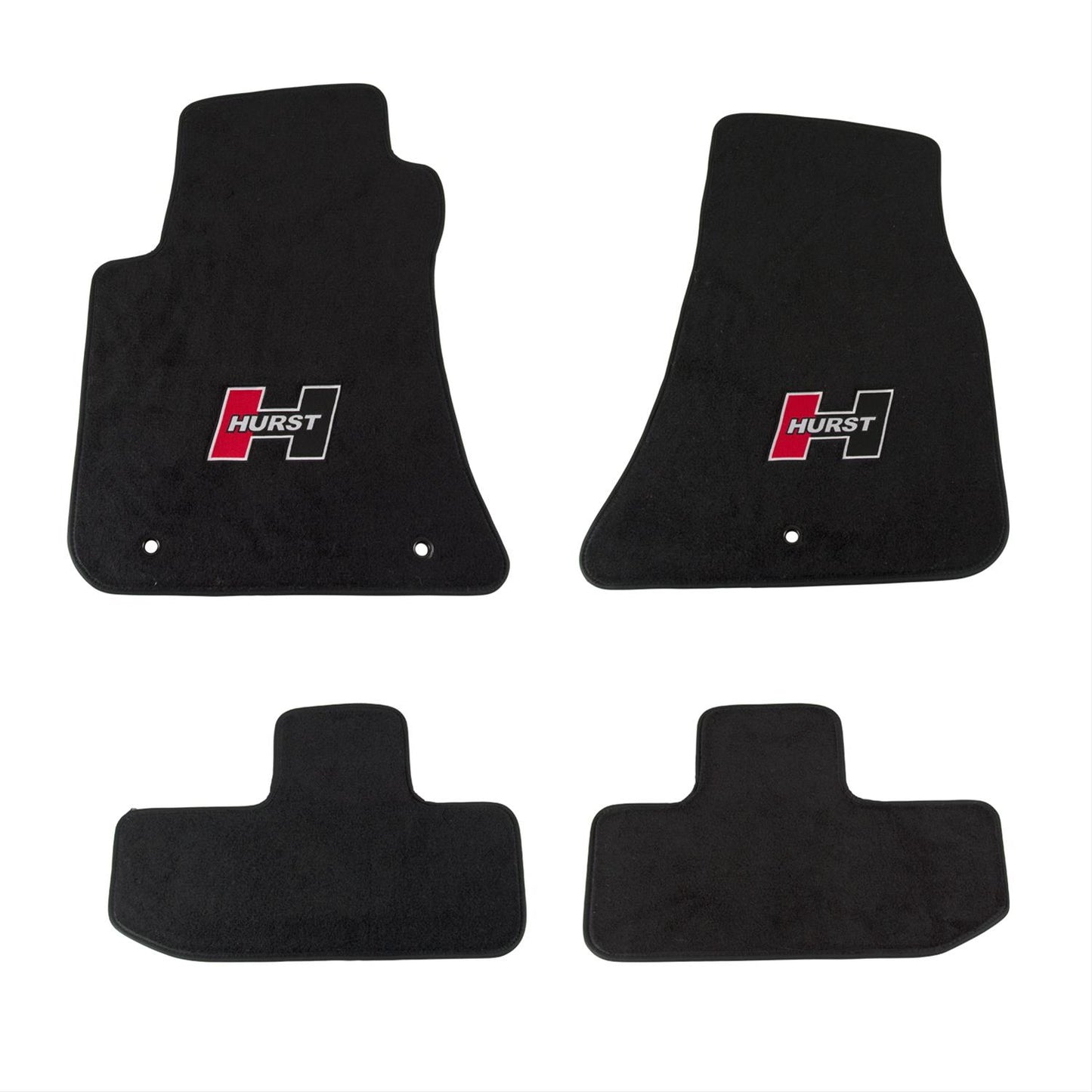 Hurst HU6370010 Floor Mat Set Red 08-19 Chal