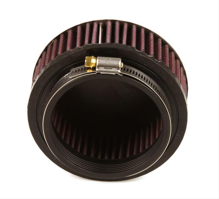 K&N Filters KNRC-4230 Universal Chrome Air Filter 3-1/2"Flg 5"Od 5-1/8"T 2"H"