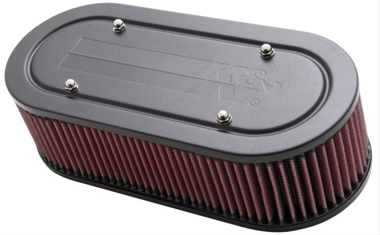 K&N Filters KN56-1770-2 Universal Air Filter Ddo 12" X 5-1/2" Od Oval 3-1"