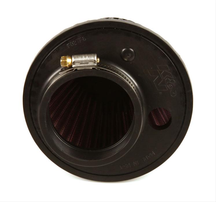 K&N Filters KNRC-4490 Universal Chrome Air Filter 2-3/4"Flg 5-3/16"B 3-1/2"T"