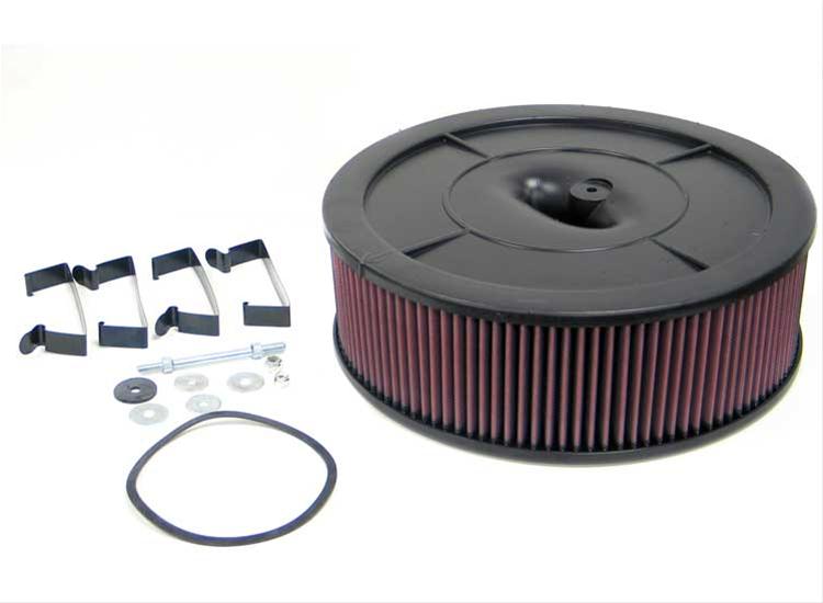 K&N Filters KN61-2010 Suits 2Bbl Holley Flw Cntrl 2Bl Hol.W/Chk 14X4.5