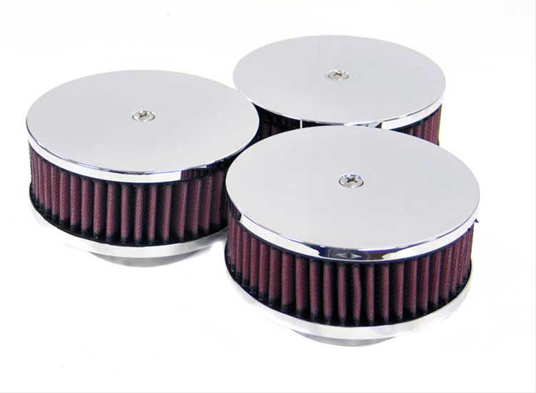 K&N Filters KN60-1350 3 Early Pontiac Tri-Power Custom Air Filter Assembly