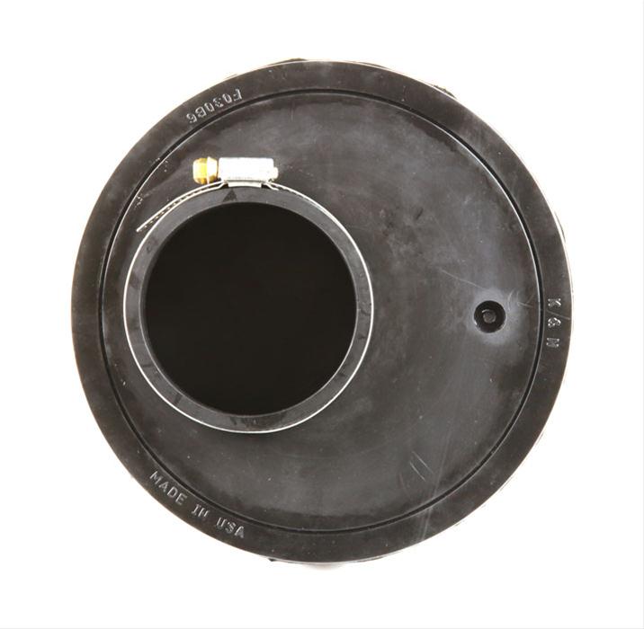 K&N Filters KNRA-0970 Universal Rubber Air Filter 3"O/S Flg 7"Od 2"H"