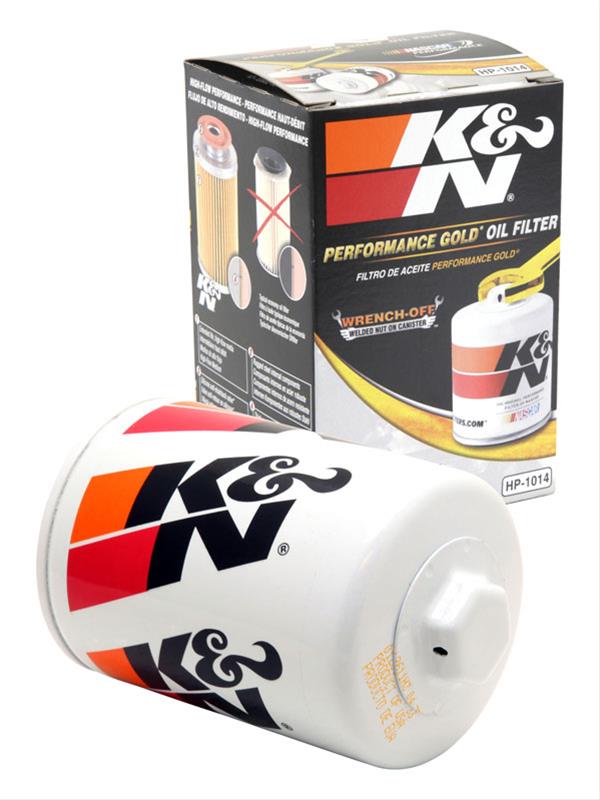 K&N Filters KNHP-1014 Suits Various Models Oil Filter Perormfance-Gold
