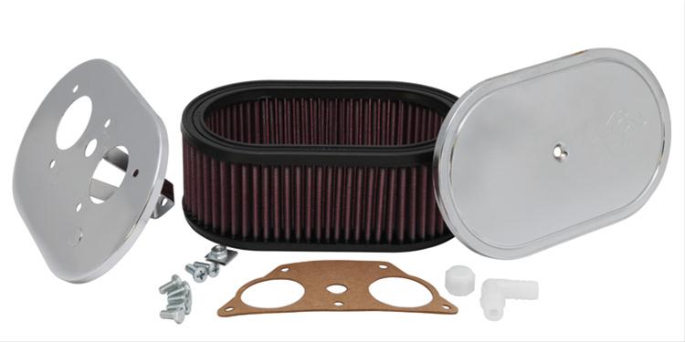 K&N Filters KN56-1255 Custom Racing Assembly Ddo 9X5-1/2 3-1/4"H Solex4Op11"