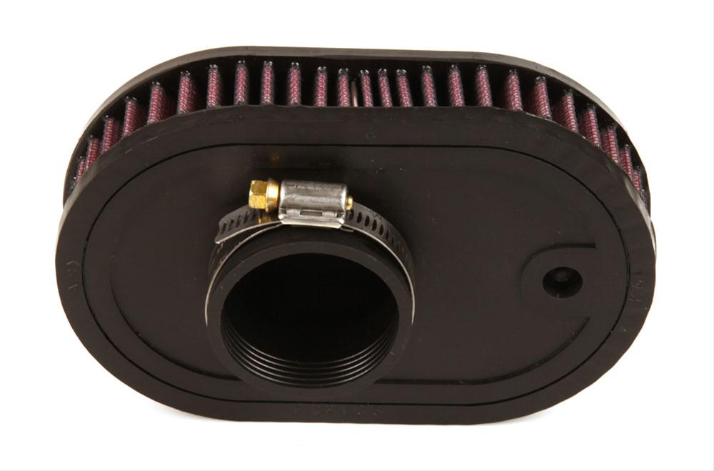 K&N Filters KNRA-0700 Universal Rubber Air Filter 2-1/16"O/S Flg 4-1/2" X 7" 1-1"