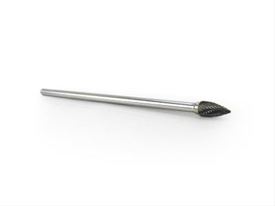 Powerhouse Products POW353506 Solid Carbide Burr tool 6" Shank Pointed Tree 3/8"