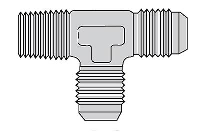 Russell RU661101 Tee 3X18"NPT On Run
