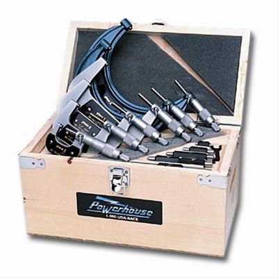 Powerhouse Products POW152003 Outside Micrometer Set 0-3" .0001"