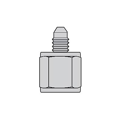 Russell RU660021 8 Tube Cplg W 6An