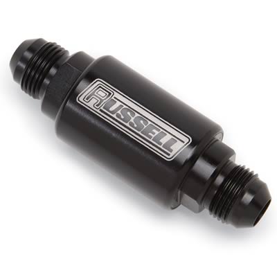 Russell RU650133 Fuel Fltr Comp -6 Black