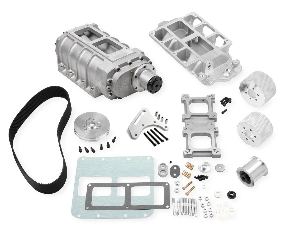 Weiand WM7385 8-71 Blower Kit Satin SBc V8