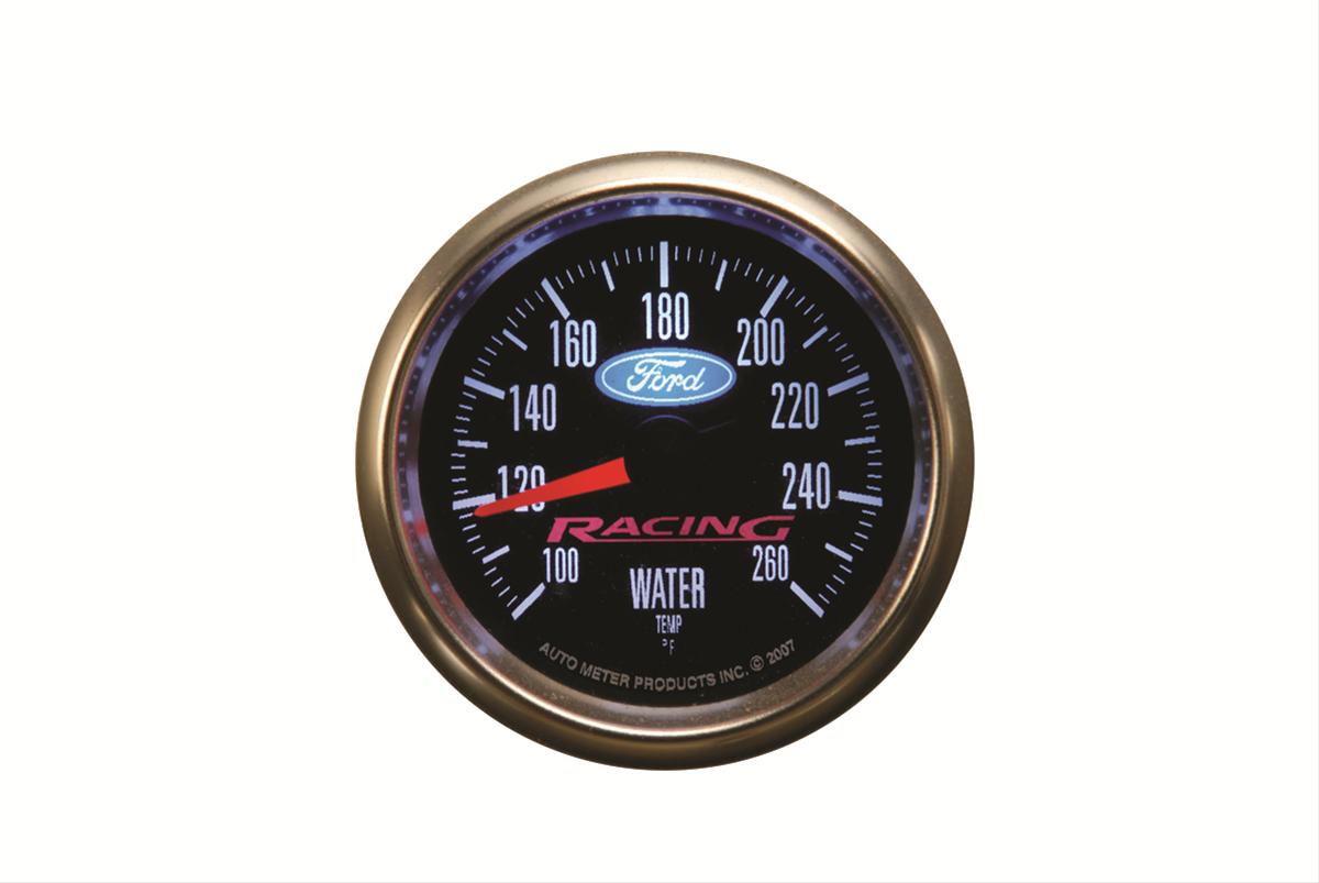 Ford Racing FMM-10883-BFSE Ford Fmm-10883-Bfse Water Temperature Gauge 2 1/16" 100-260¶ø