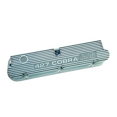 Ford Racing FMM-6582-W427P Ford Fmm-6582-W427P Valve Covers Alloy Polished 289-351W W/ 427 Cobra Logo