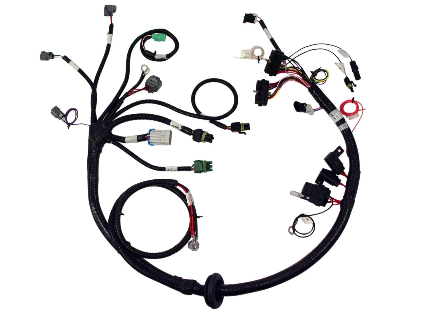 FAST FAST307041 Wiring Harness w/ Relay Seq 4-Cyl