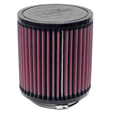 K&N Filters KNRU-3710 Universal Rubber Filter 2-7/8"Flg 4-1/2"Od 5"H"