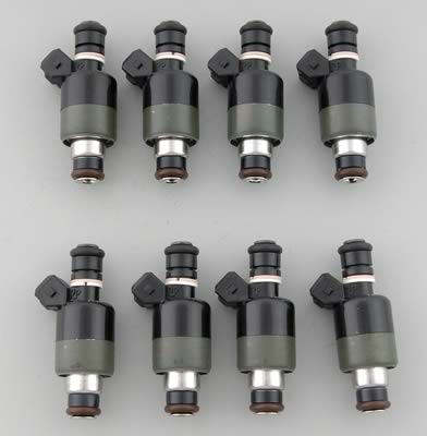 Holley HO522-2408 Fuel Injector 350HP 24Lbs Commander 950 Fuel Inj Kit