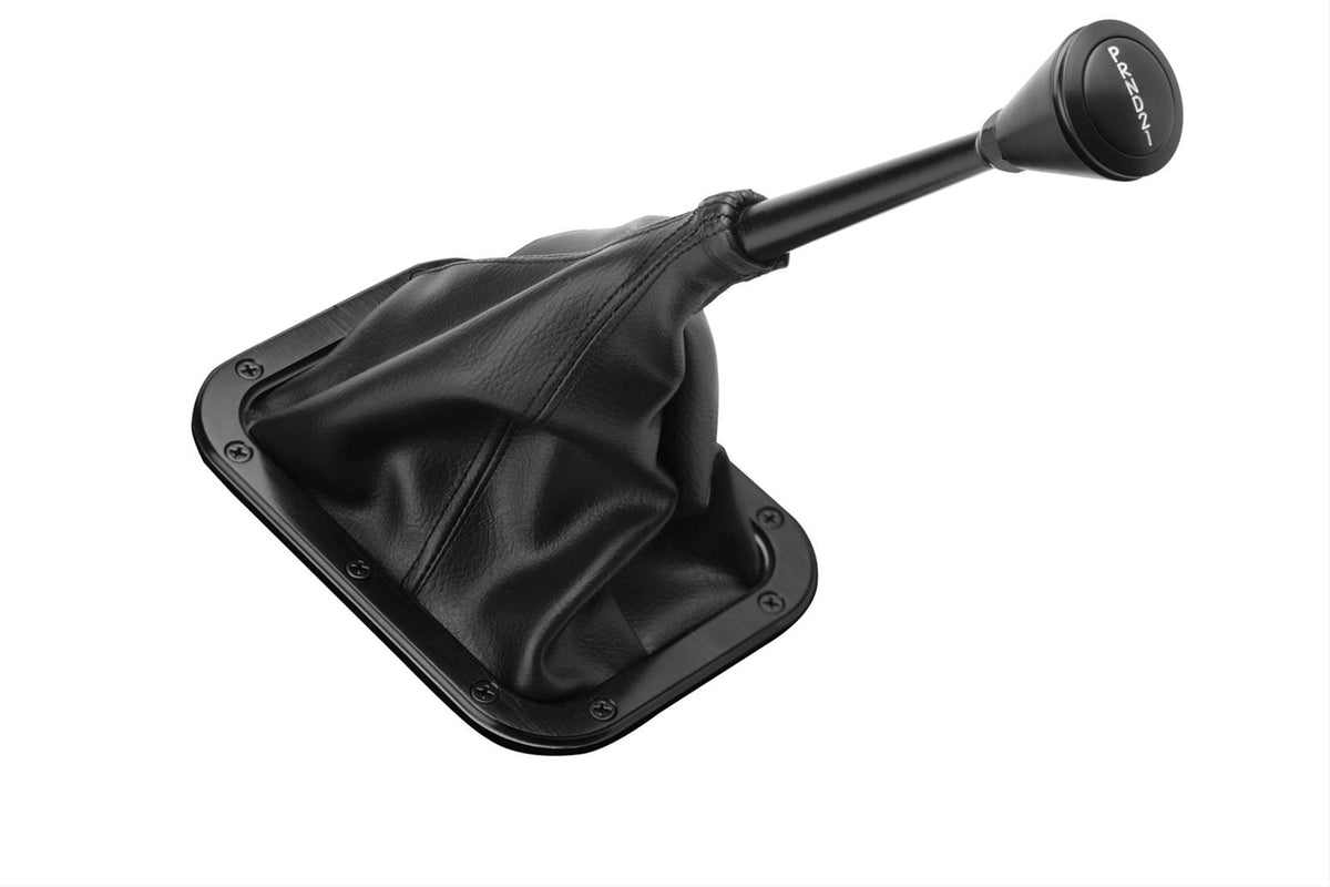 Lokar LK-X70-BFMB Black Billet Rectangular Shifter Boot Ring W/ Boot 6-3/4" X 5-1/4"