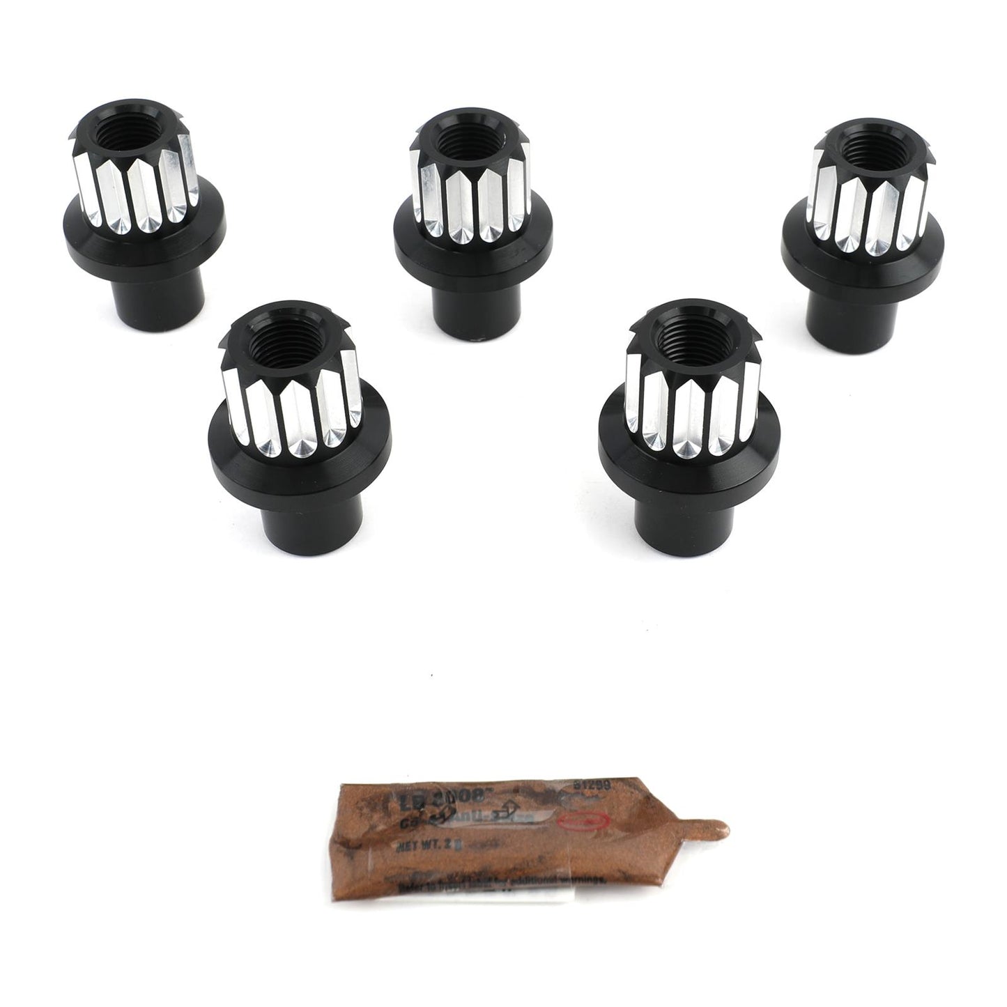 Billet Specialties BSLNRMS122075 Billet Aluminium Wheel Nuts