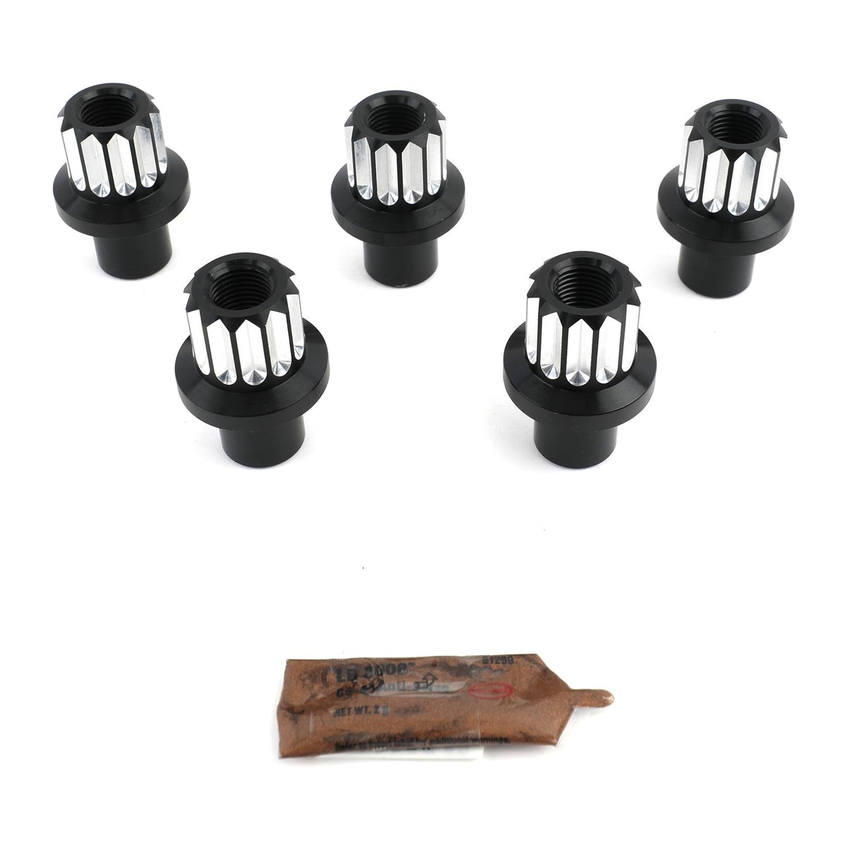 Billet Specialties BSLNRMS122075 Billet Aluminium Wheel Nuts