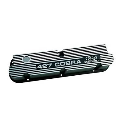 Ford Racing FMM-6582-W427B Ford Fmm-6582-W427B Valve Covers Cast Alloy Blk 289-351W W/ 427 Cobra Logo