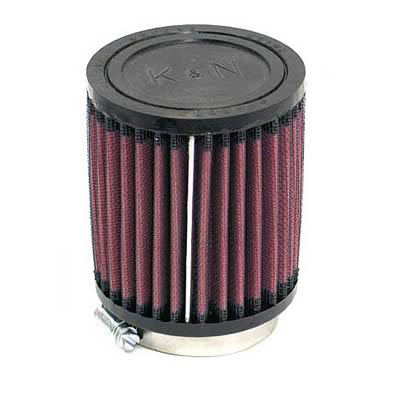 K&N Filters KNRD-0600 Universal Rubber Air Filter 2-1/4"Flg 3-1/2"Od 4"H"