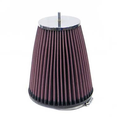 K&N Filters KNRC-4560 Universal Chrome Air Filter 3-1/4"Flg 5-3/4"B 3-1/2"T 6"