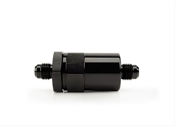 FAST FAST30272 Fuel Filter -6An Black Anodized Billet Housing