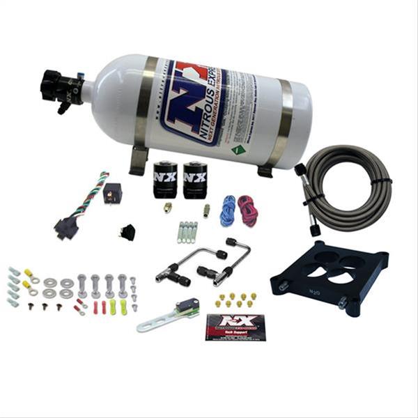 Nitrous Express NX60041-10 Trinity Stage 6 Nitrous System 50-300HP Nex60041-10 Sq Bore 4150