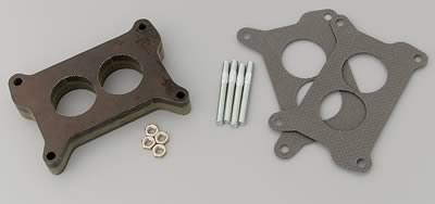 Holley HO17-72 Inlet Manifold Phenolic Spacer 2300 Flg 1 11/16" Bores 1" Hig