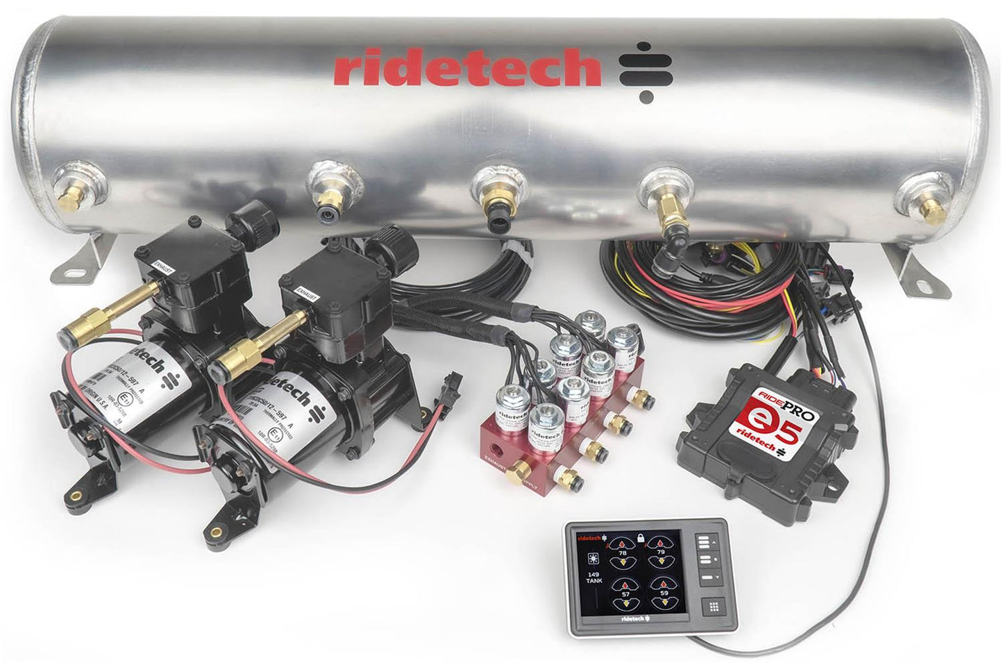 Ridetech ART30534100 Air Ride 5 Gal Ridepro E5 Twin