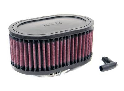 K&N Filters KNRA-0770 Universal Rubber Air Filter 2-9/16"O/S Flg 7" X 4-1/2" 3"